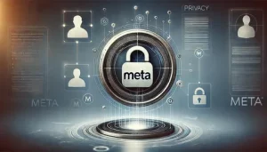 Meta and Instagram logos displayed beside a cybersecurity shield icon representing Meta cybersecurity issues