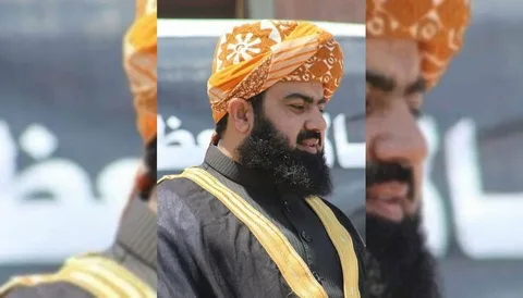 Maulana Fazlur Rehman JUI-F chief addressing a press conference in Pakistan