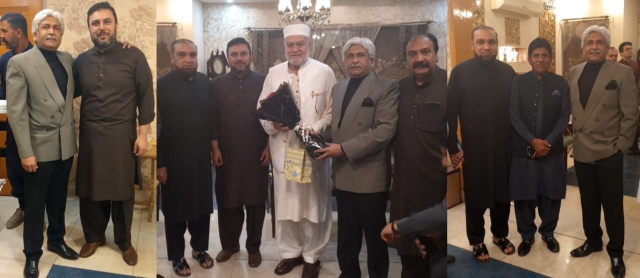 Iftar Dinner Hosted by Sheikh Faisal Ikram in Honor of Federal Minister Pir Syed Imran Ahmed Shah Wali