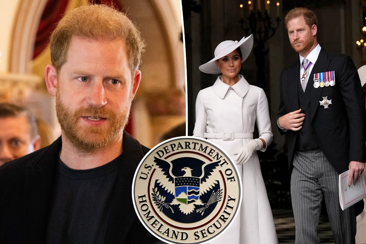U.S. Releases Redacted Documents on Prince Harry’s Visa Case