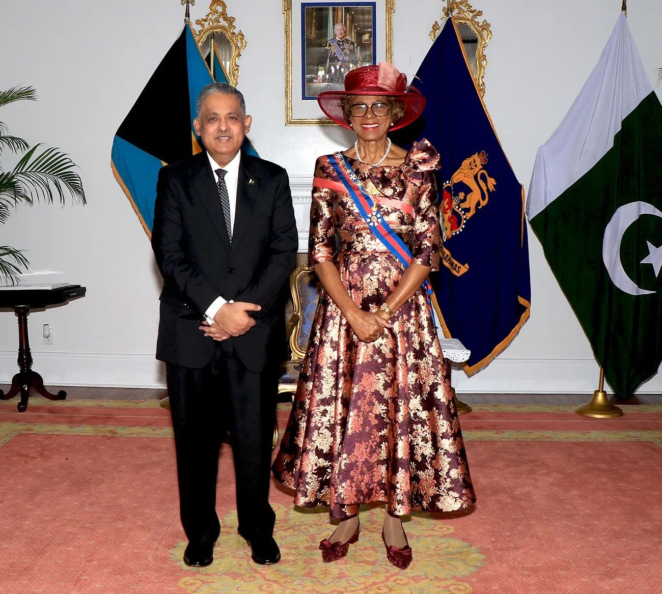 Ambassador Rizwan Saeed Sheikh Presents Credentials as Non-Resident High Commissioner-Designate of Pakistan to The Bahamas