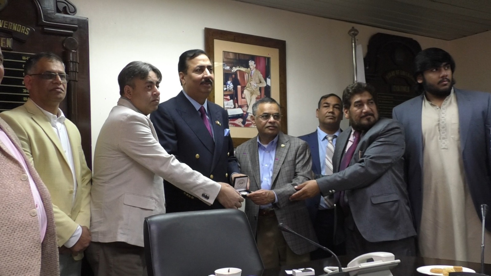 Conference Held at OPF Islamabad in Honor of Delegation from Houston