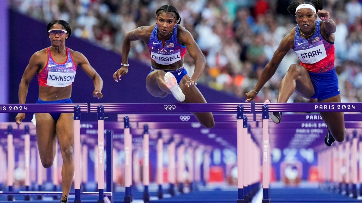 Masai Russell Sets American 100m Hurdles Record in Miami
