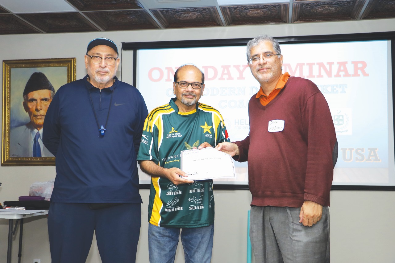 Cricket Coaching Seminar Draws Enthusiastic Crowds in Houston, Led by International Veteran Jalal Uddin