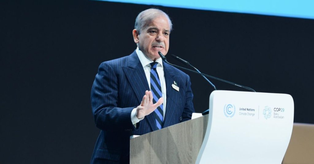 PM Shehbaz Sharif Urges Climate Action at 17th ECO Summit