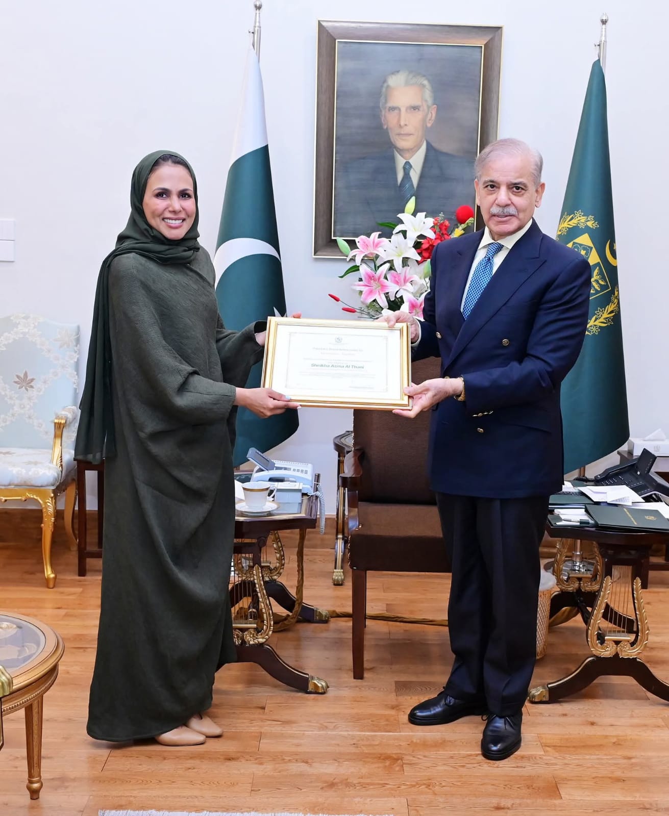 PM Shehbaz Sharif Appoints Sheikha Asma Al Thani as Brand Ambassador for Mountains & Tourism