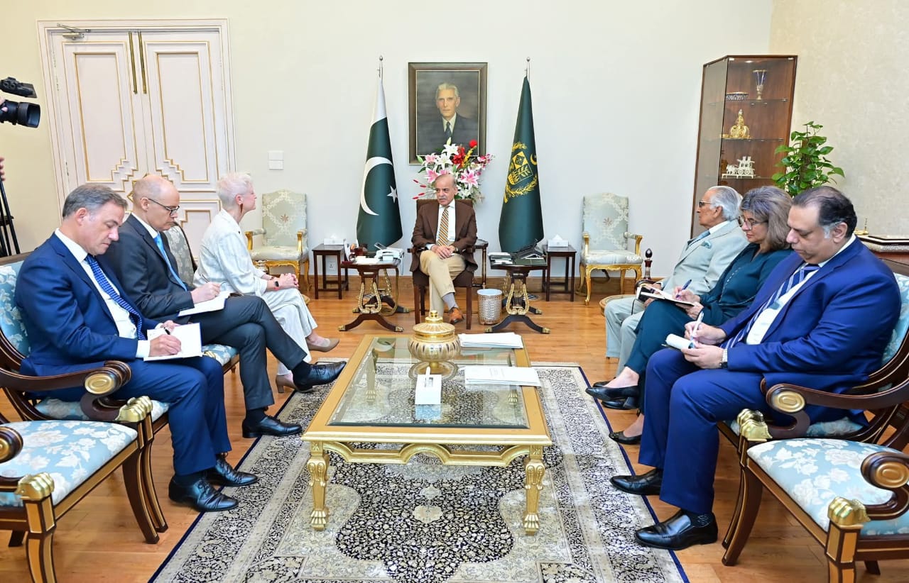 EU Ambassador Riina Kionka Calls on Prime Minister Shehbaz Sharif