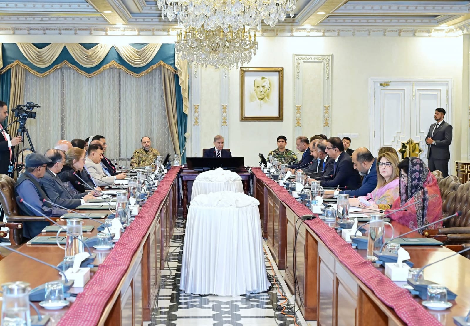PM Shehbaz Reviews Flood Relief Efforts in KP, GB, and AJK