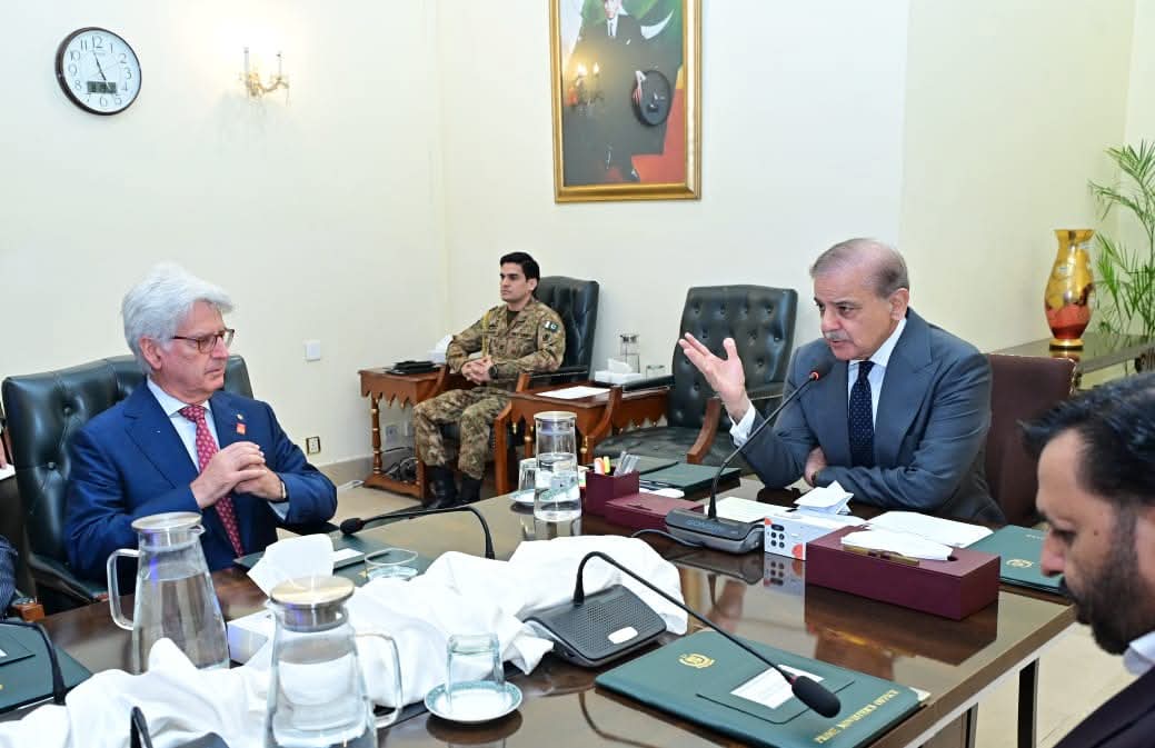 Rotary International Foundation Delegation Meets PM Shehbaz Sharif