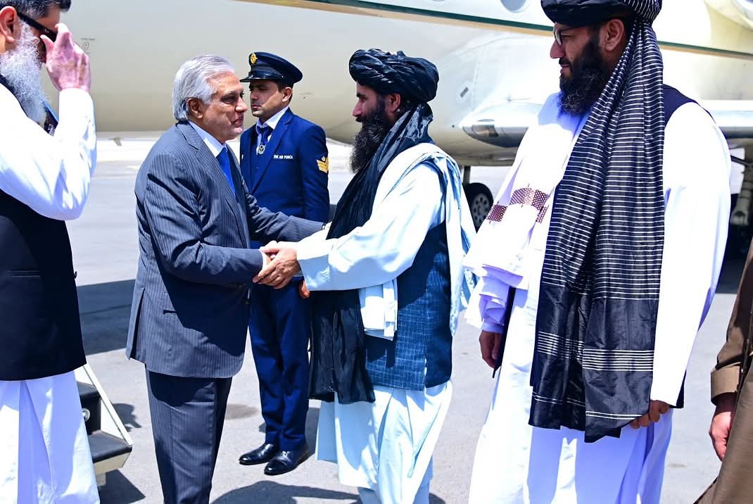 Ishaq Dar in Kabul for Trilateral Foreign Ministers’ Meeting