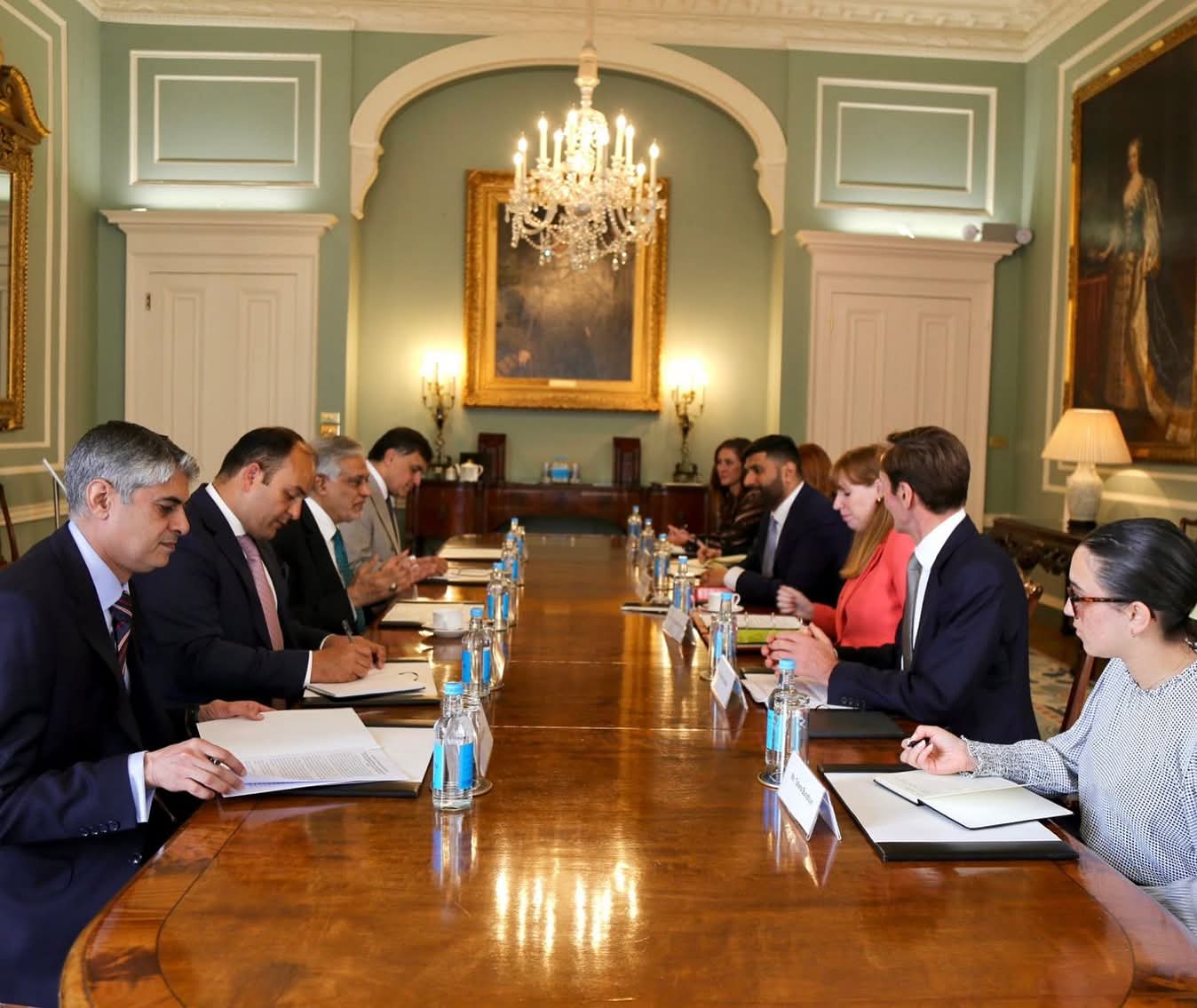 Ishaq Dar Meets UK Deputy PM Angela Rayner to Boost Bilateral Ties