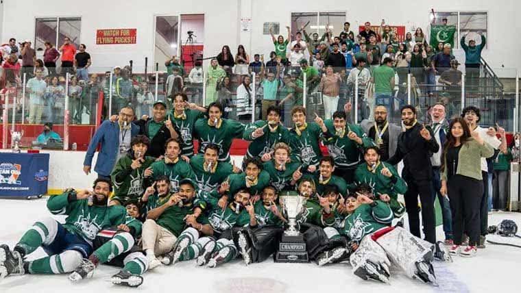 Pakistan Makes History with First-Ever Ice Hockey Championship Victory
