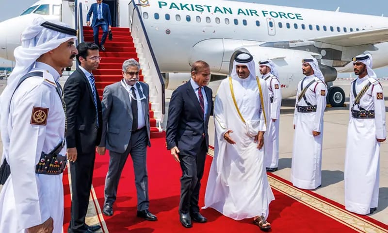 Doha – PM Shehbaz Sharif Meets Global Leaders at Arab-Islamic Summit