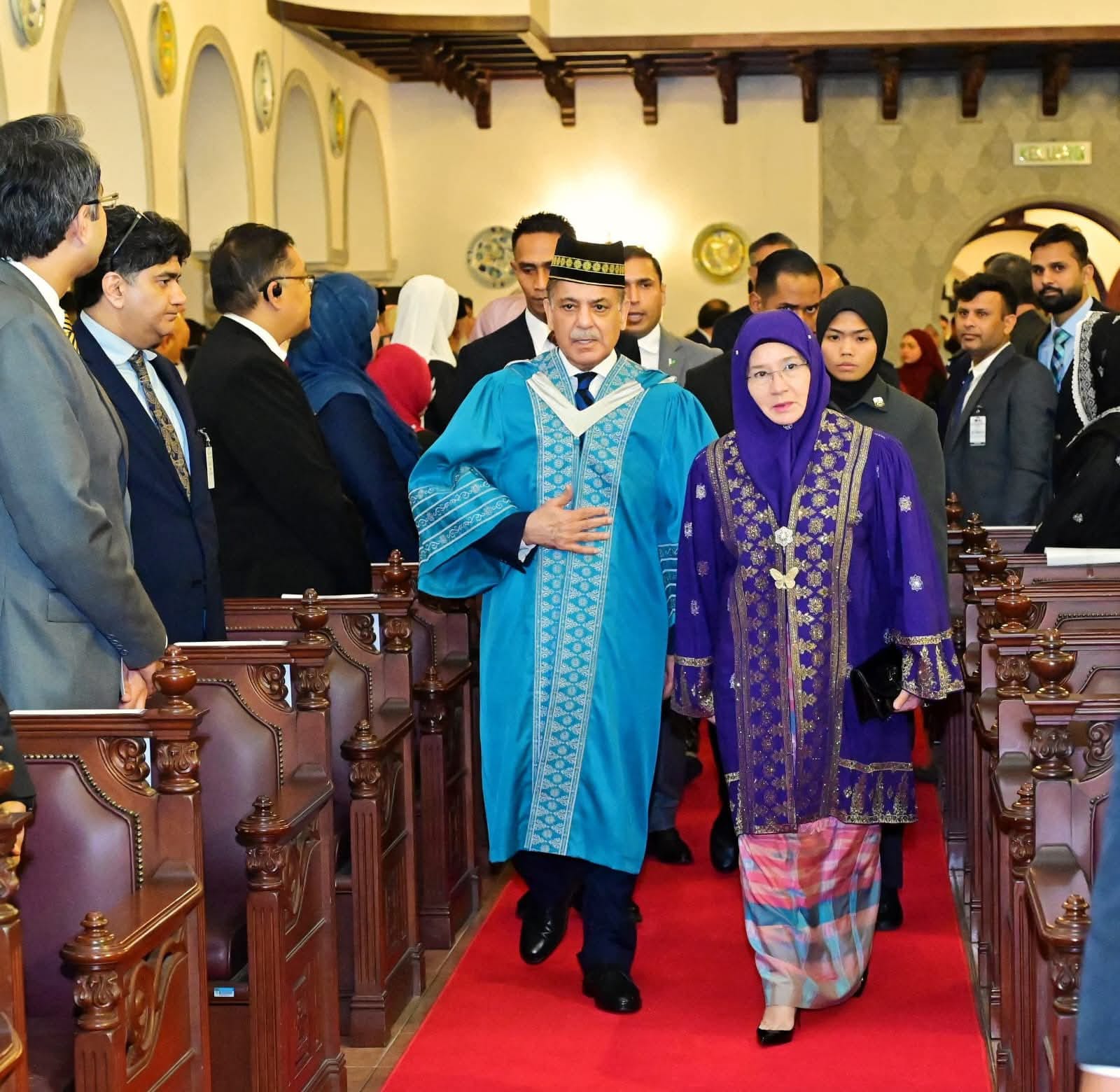Shehbaz Sharif Awarded Honorary Doctorate by IIUM