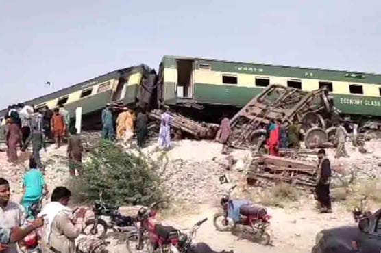 Jaffar Express Derails Near Sultan Kot After Explosion