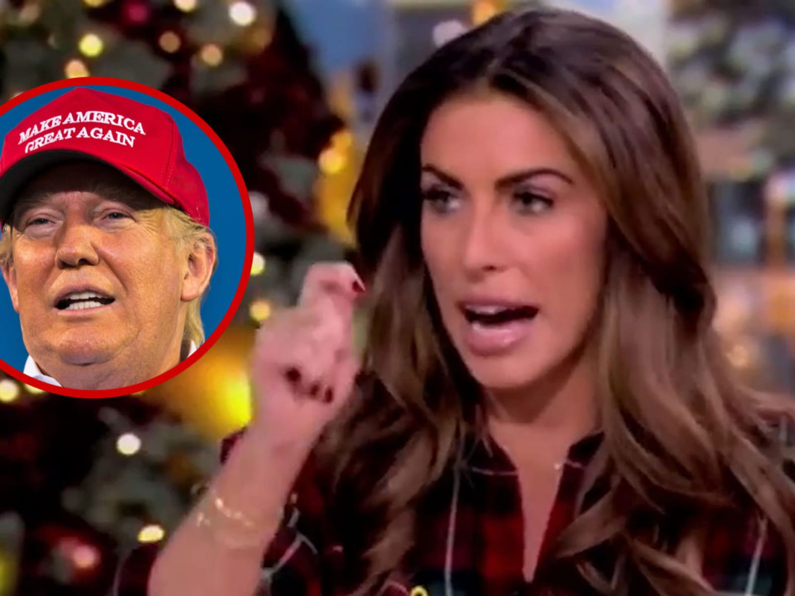Alyssa Farah Griffin Promises MAGA Hat if Trump Frees Hostages, Hat Yet to Appear