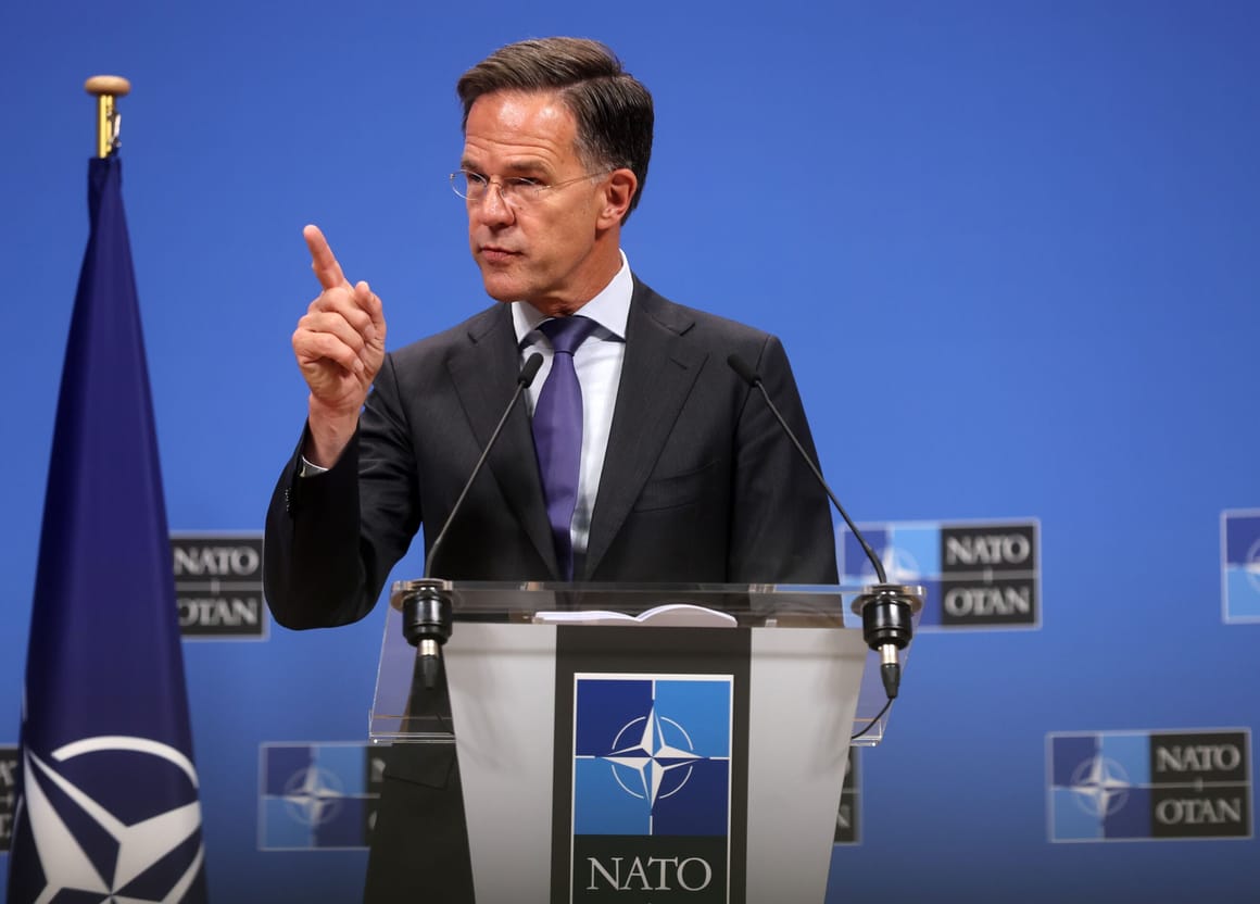 NATO Chief Rutte Discusses Drone Wall Initiative at Brussels Press Conference