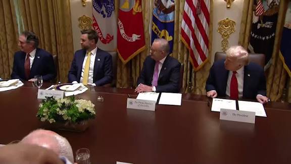 President Donald Trump Meets Australian Prime Minister Anthony Albanese at the White House