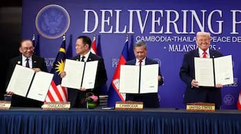 President Trump Signs Trade and Minerals Cooperation Deals with Southeast Asian Nations
