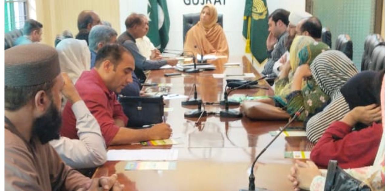Gujrat Consumer Protection Council Meeting Focuses on Rights, Awareness, and Timely Justice