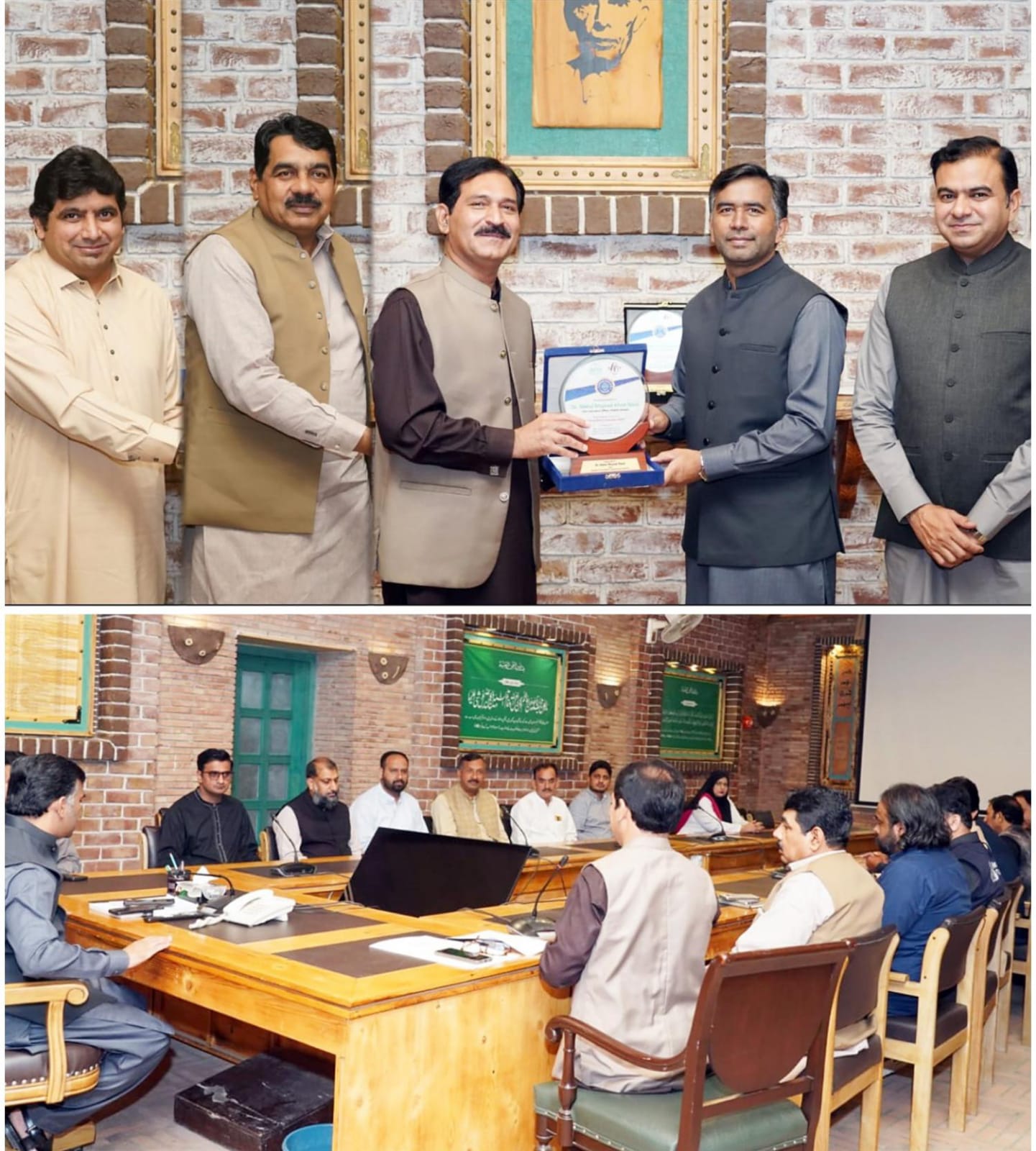 A grand ceremony was held at Montgomery Hall in honor of government officers and officials who rendered outstanding services in the rehabilitation and relief activities of flood victims in Sahiwal district.