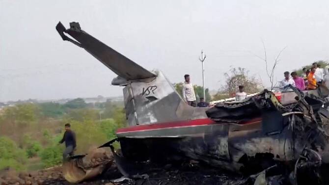 Plane Crash in India