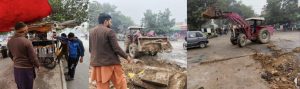 FDA Anti-Encroachment Team Launches Grand Operation, Akbarabad Chowk Cleared of All Encroachments