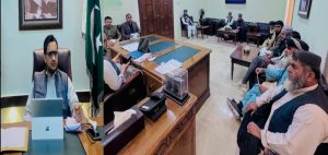 A meeting of the Price Control Committee was held under the DC Chaman.