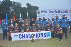 RPO Sohail Sukhera awards athletes at Jawad Sports Club