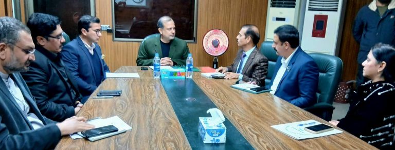 Commissioner Faisalabad Reviews FDA Master Plan Draft at Key Meeting