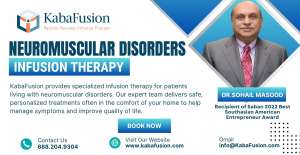 Neuromuscular disorders infusion therapy CIDP IVIG Myasthenia Gravis KabaFusion home care