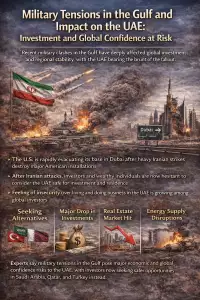 Gulf Military Tensions Shake UAE: Investment and Global Confidence at Risk
