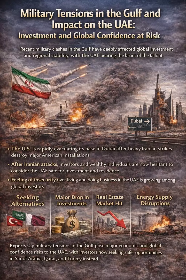 Gulf Military Tensions Shake UAE: Investment and Global Confidence at Risk