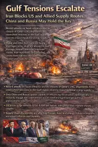 Gulf Tensions Escalate: Iran Blocks US and Allied Supply Routes, China and Russia May Hold the Key