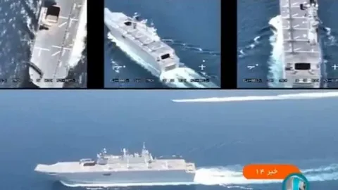 Iranian drone boats attack vessels Strait of Hormuz March 2026