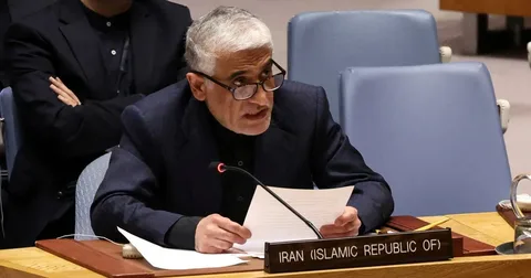 UN Security Council resolution vote Iran Gulf attacks March 2026 chamber New York