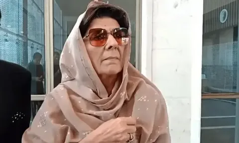 Pakistan political crisis — Aleema Khan holds press conference denying she blocked PTI leaders' access to Imran Khan in Adiala jail amid growing internal party tensions March 2026