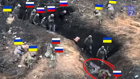 Drug use Ukraine front lines Russian troops rampant narcotics battlefield 2026