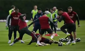 English clubs Champions League — Arsenal celebrate 2-0 Bayer Leverkusen win at Emirates Stadium as Newcastle suffer 7-2 humiliation at Barcelona March 2026