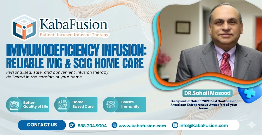 Immunodeficiency infusion reliable IVIG SCIG home care KabaFusion primary secondary immune disorders