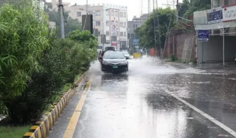 march weather in lahore 2026 PMD rain thunderstorm alert Pakistan March 24-30