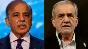 PM Pezeshkian Mideast de-escalation phone call PM Shehbaz Sharif 2026