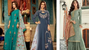 eid looks 2026 sari shalwar modern aesthetic outfits for girl Pakistan