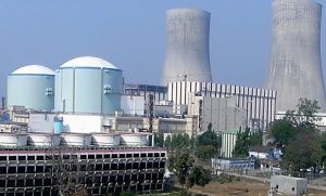 Map showing all 7 Nuclear Power Plants in India with locations and installed capacity