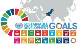 Federal Minister Ahsan Iqbal addressing the Pakistan SDGs Policy Dialogue for Agenda 2030 in Islamabad