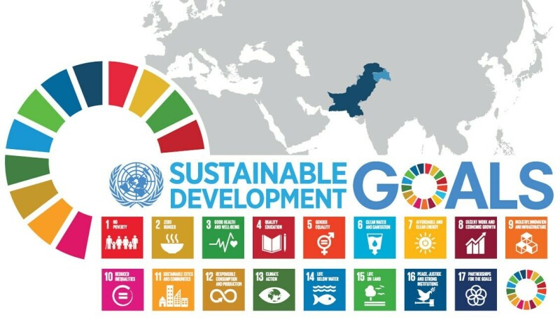 Federal Minister Ahsan Iqbal addressing the Pakistan SDGs Policy Dialogue for Agenda 2030 in Islamabad