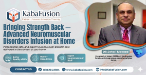 Neuromuscular disorders infusion IVIG SCIG therapy at home KabaFusion care