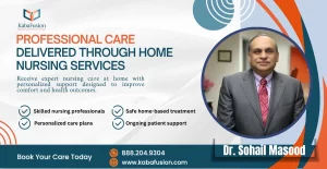 Home nursing services professional care at home patient support