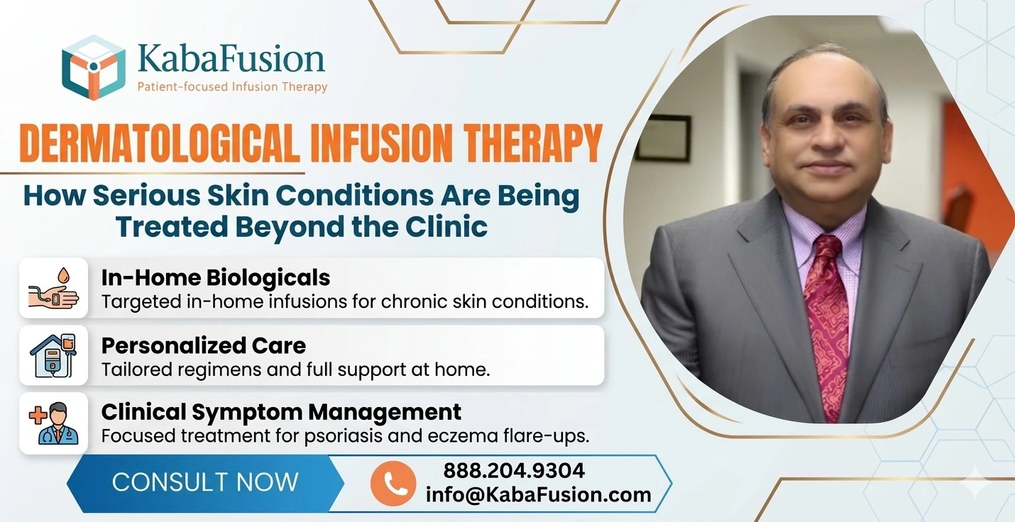 Dermatological Infusion Therapy IV treatment for severe skin conditions