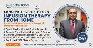 Chronic disease infusion therapy IV treatment expert home care patient